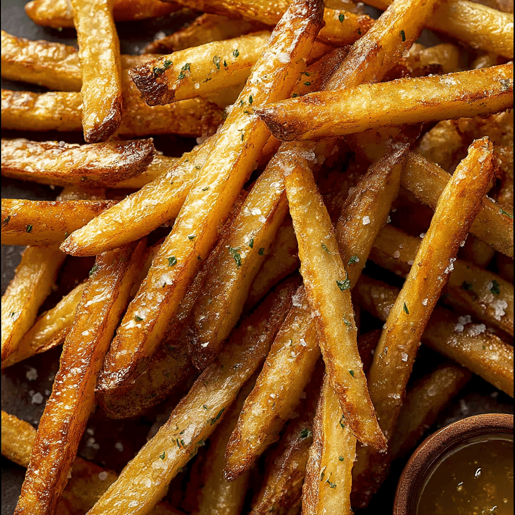Salt and Vinegar French Fries