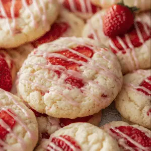 Strawberry Sugar Cookies