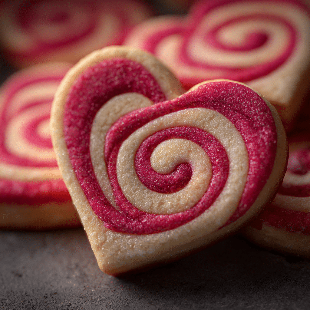 Valentine's Day Swirl Cookies