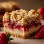 Vegan Strawberry Crumb Cake