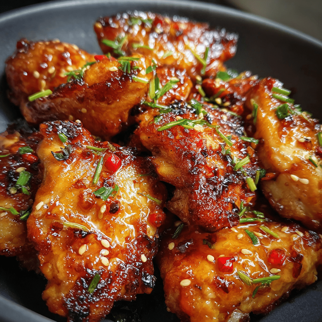 Air Fryer Honey Garlic Chicken