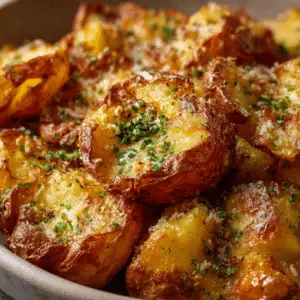 Air Fryer Smashed Potatoes