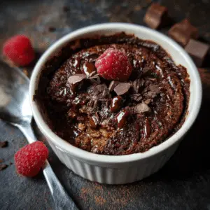 Brownie Baked Oats