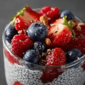 Chia Pudding with Fruit