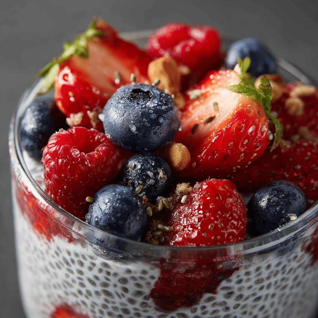 Chia Pudding with Fruit