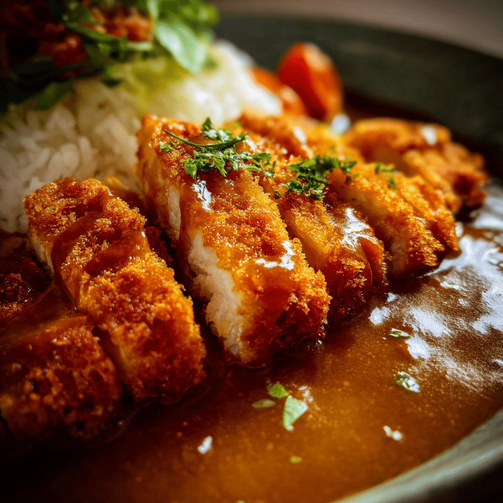 Chicken katsu curry