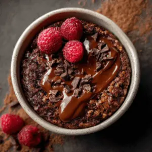 Chocolate Baked Oats