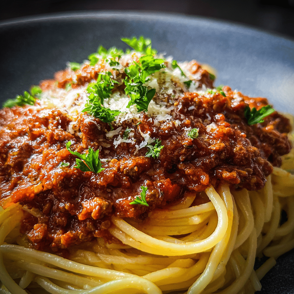 Classic Spaghetti Bolognese
