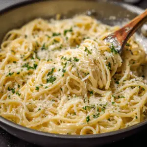Creamy Garlic Parmesan Pasta