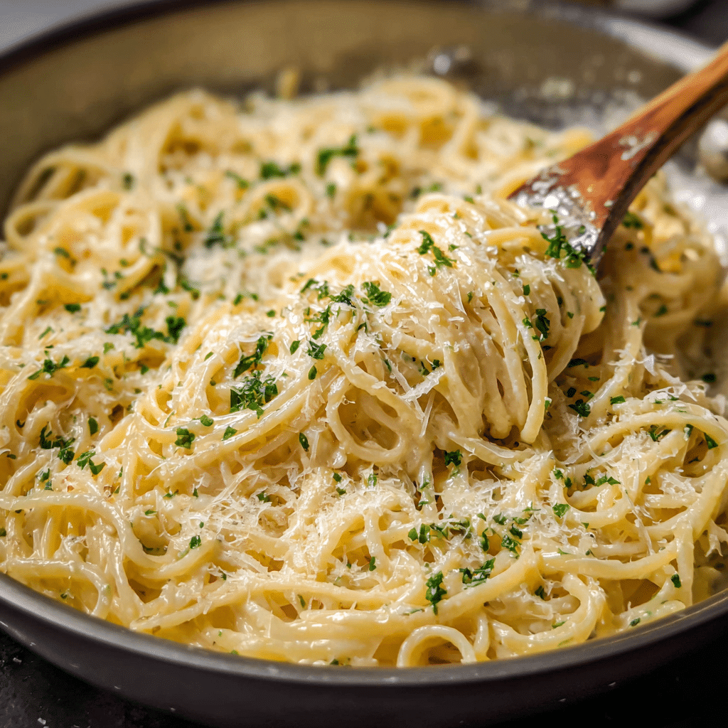 Creamy Garlic Parmesan Pasta