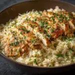 Garlic Parmesan Chicken and Rice