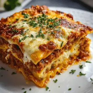 Homemade Lasagna