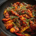 Korean Spicy Chicken Stir Fry