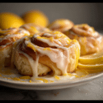 Lemon Rolls with Lemon Curd