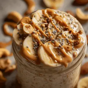 Peanut Butter Overnight Oats