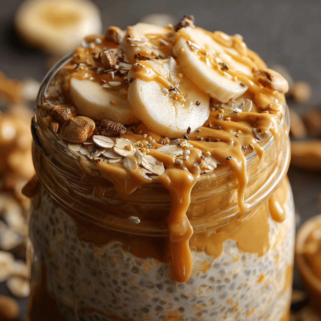 Peanut Butter Overnight Oats