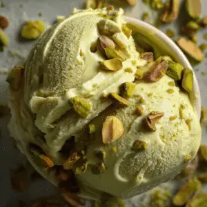 Pistachio Cottage Cheese Ice Cream
