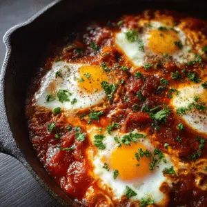 Shakshuka (Eggs in Tomato Sauce)