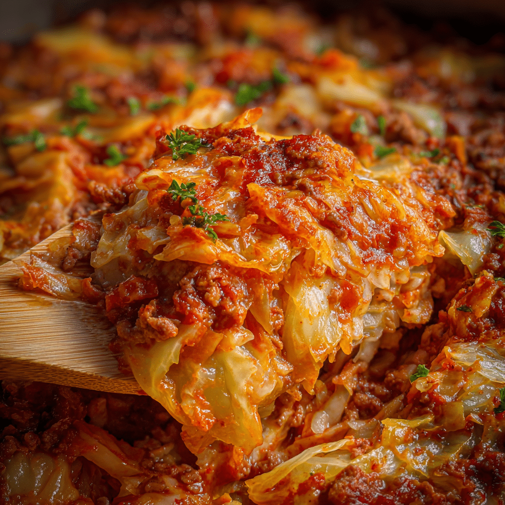 Unstuffed Cabbage Casserole