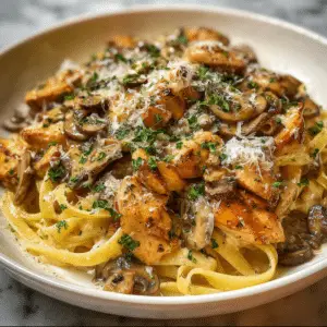 Chicken Marsala Pasta