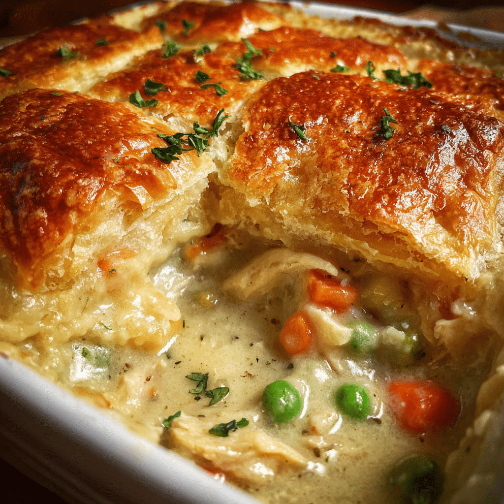 Chicken Pot Pie Casserole